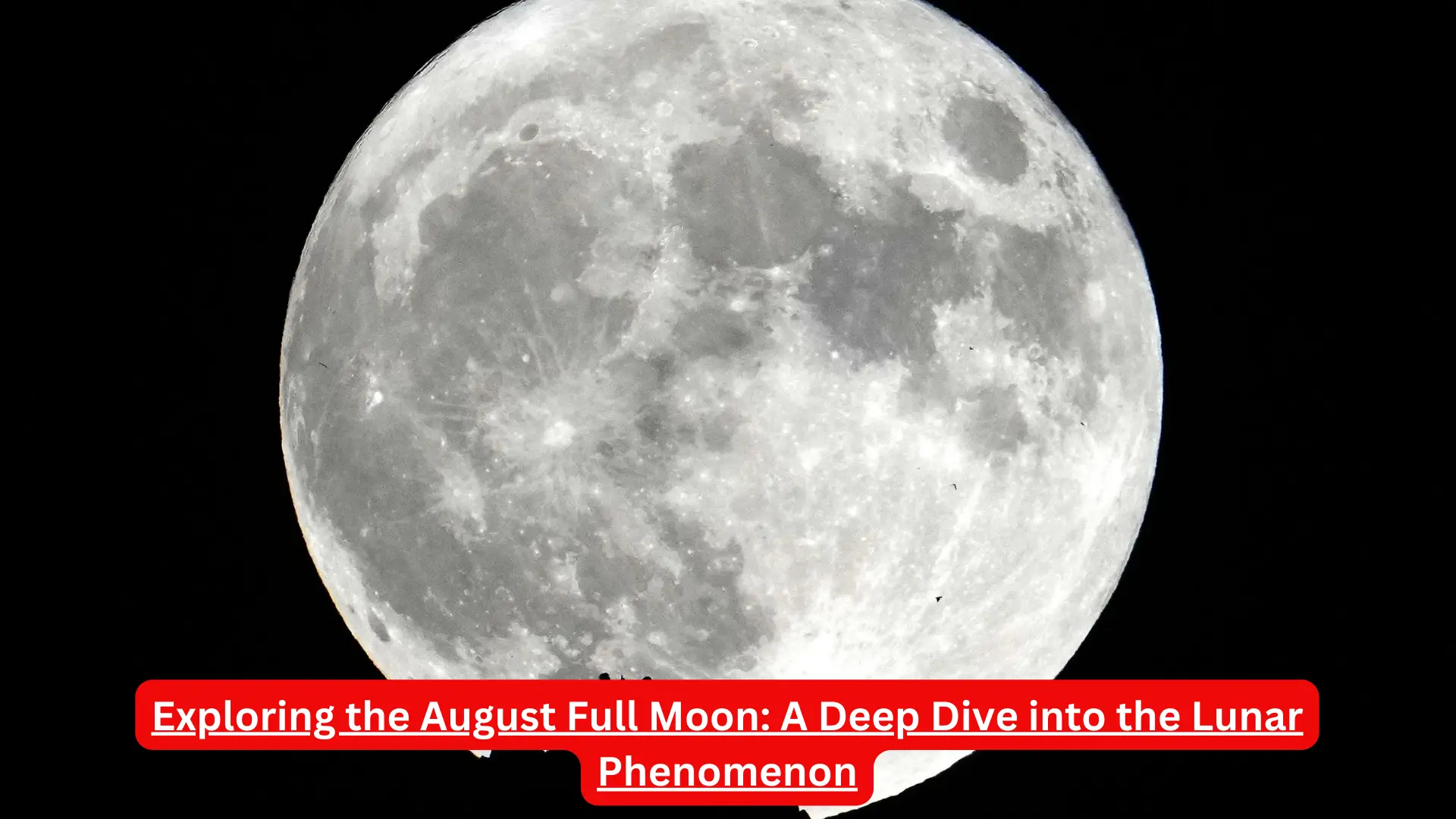 Exploring the August Full Moon: A Deep Dive into the Lunar Phenomenon