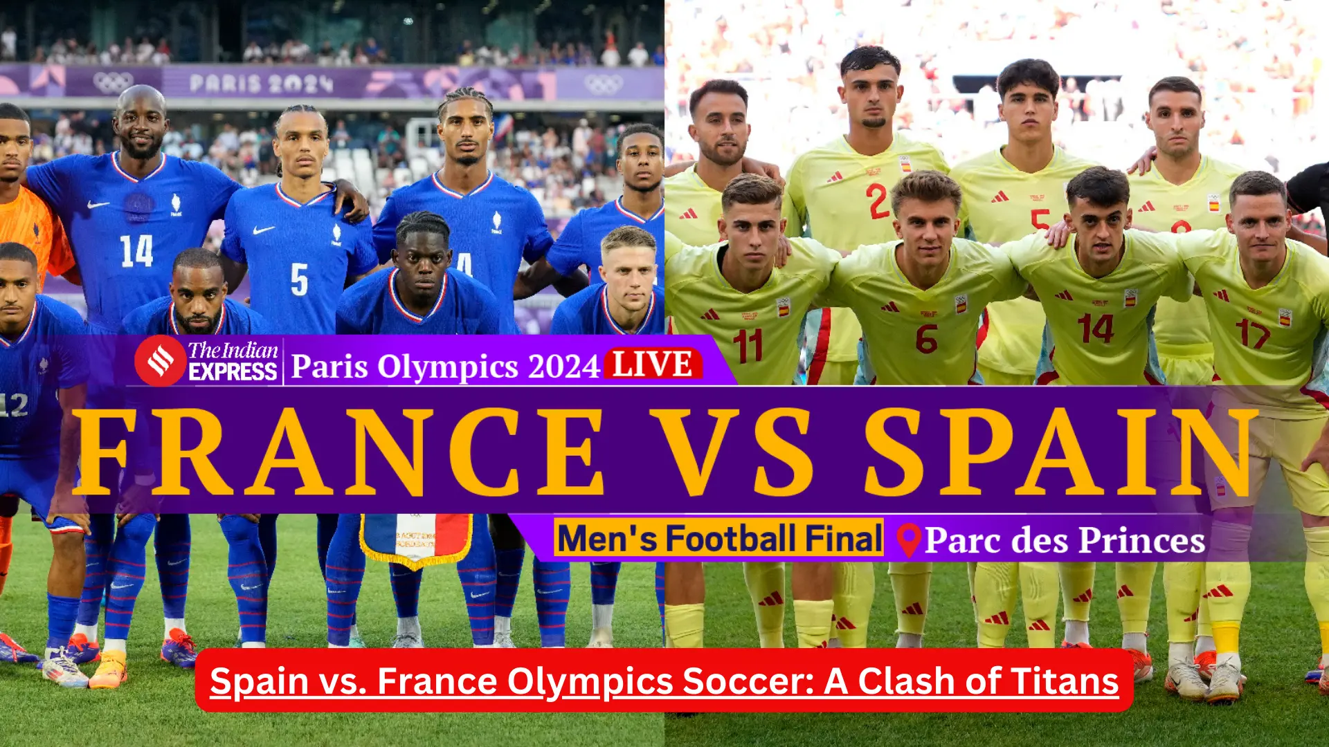 Spain vs. France Olympics Soccer: A Clash of Titans